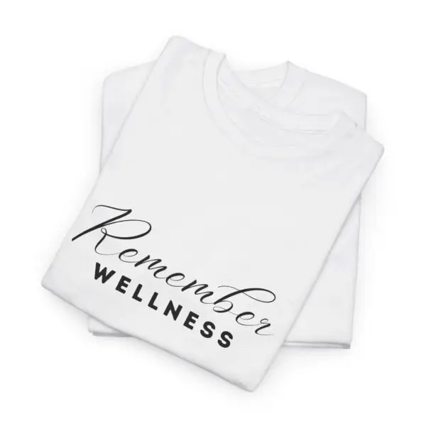 Remember Wellness Unisex Heavy Cotton Tee - Image 6