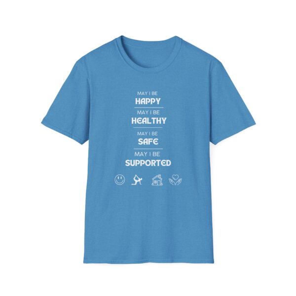 Metta Meditation from Remember Wellness - Unisex Softstyle T-Shirt - Image 5