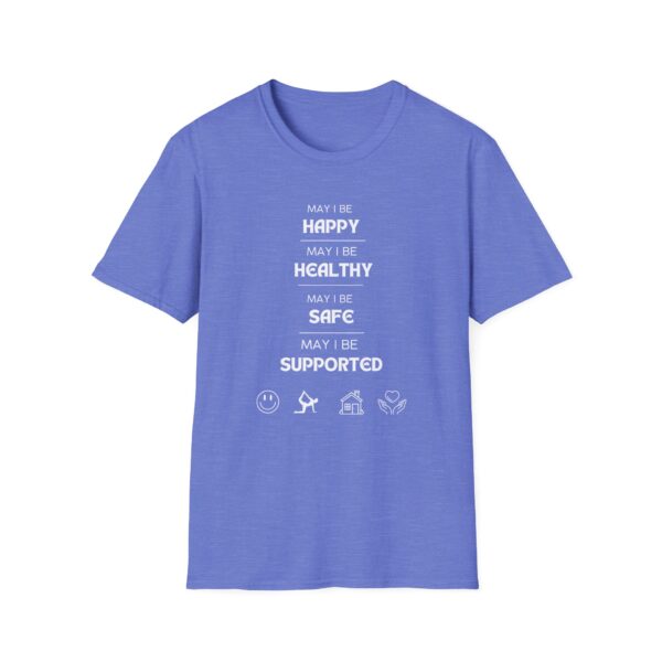 Metta Meditation from Remember Wellness - Unisex Softstyle T-Shirt - Image 17