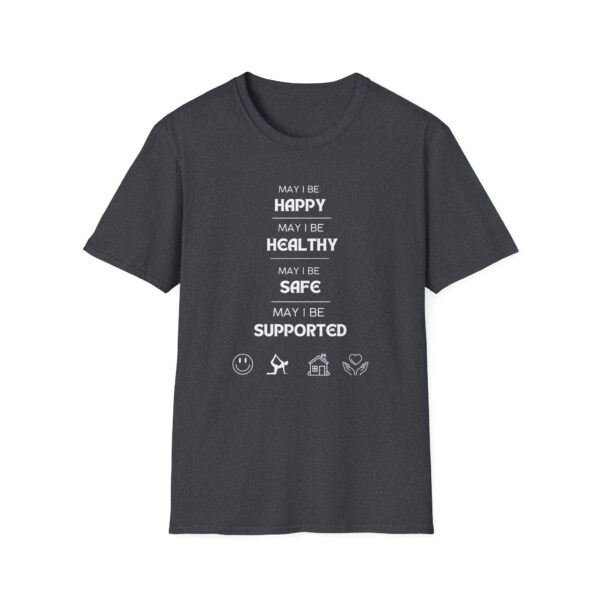 Metta Meditation from Remember Wellness - Unisex Softstyle T-Shirt - Image 9